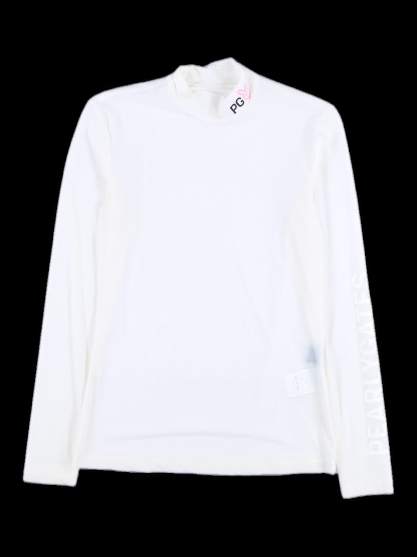 하프넥 긴팔 티셔츠