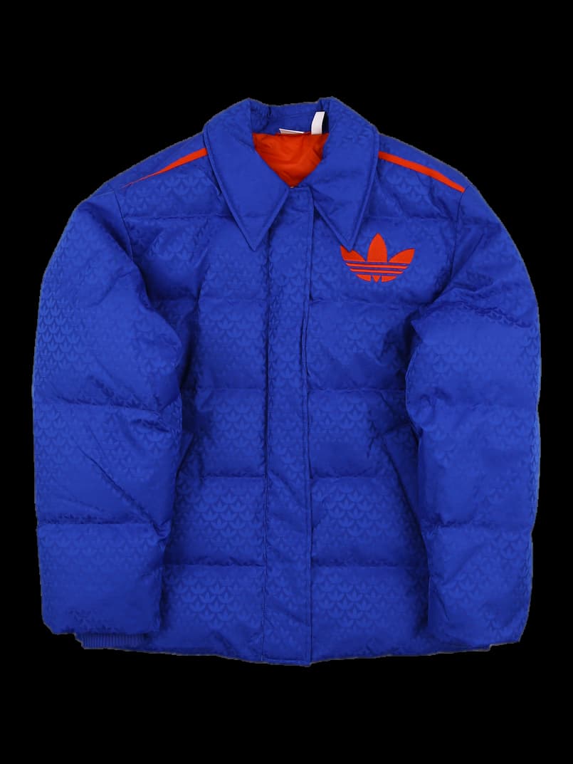 로고 포인트 패딩 점퍼