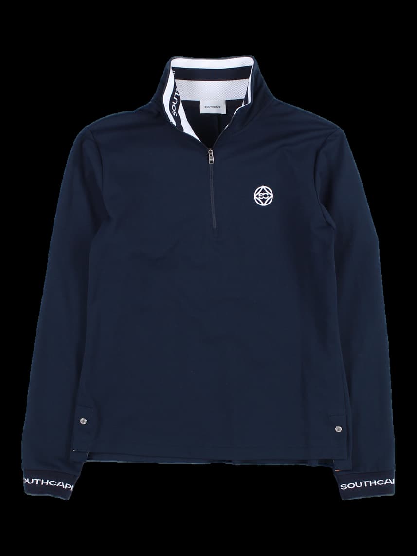 피케 집업 긴팔 티셔츠