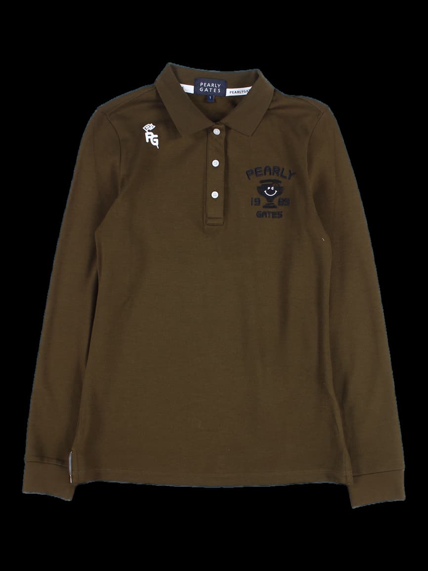 기모 카라 긴팔 티셔츠