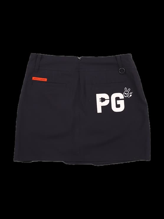 스트레치 언발 스커트