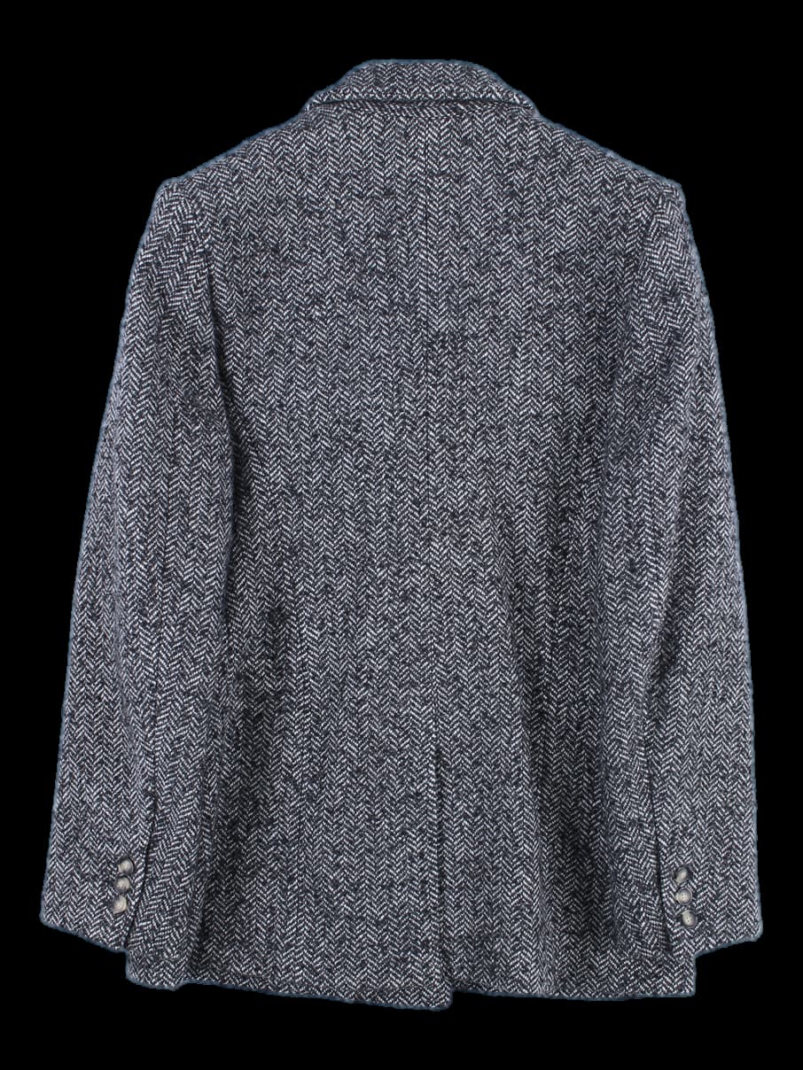 울 더블 하프 코트