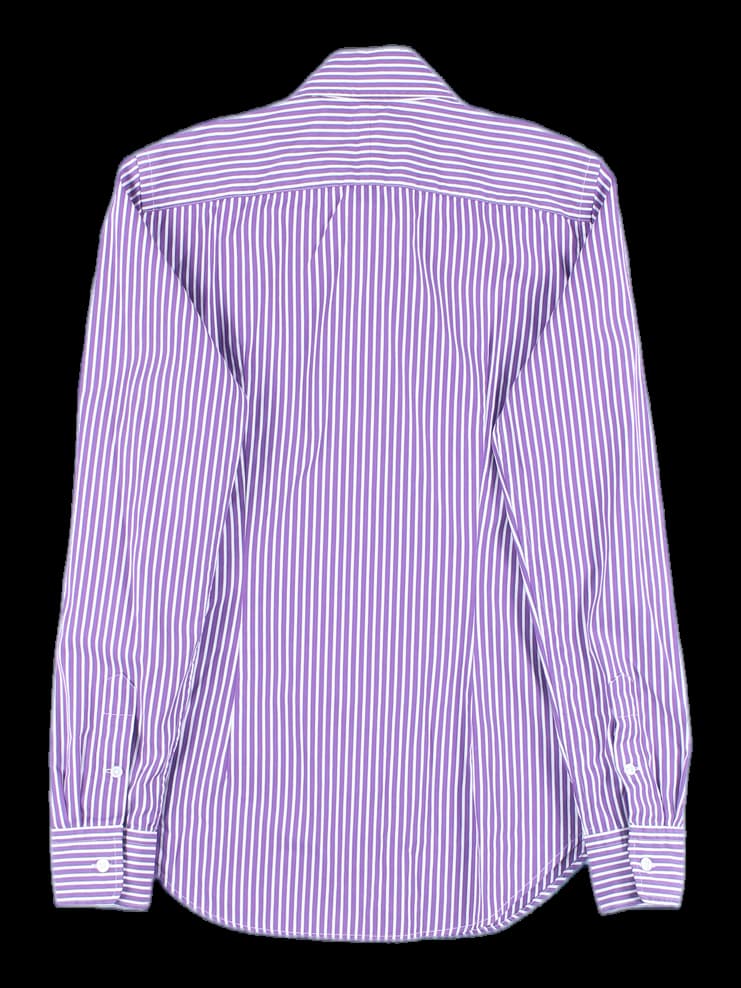 스트라이프 긴팔 셔츠