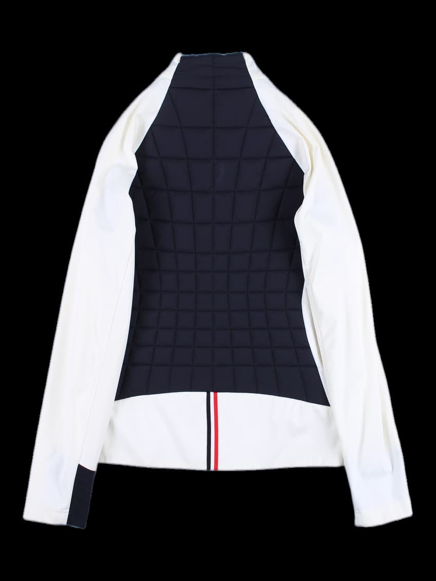 배색 패딩 점퍼