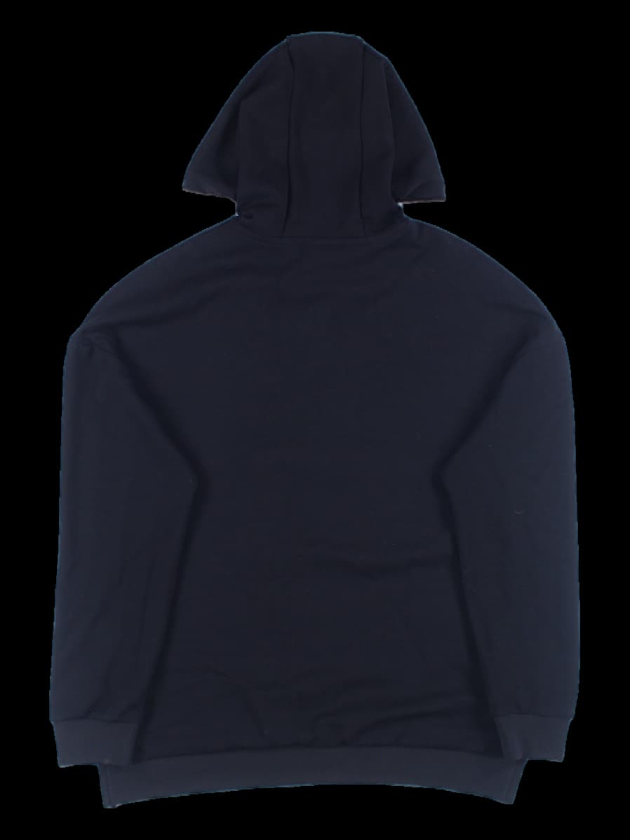 프린트 긴팔 후드 티