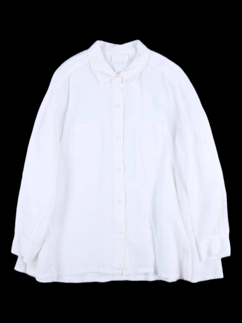 카라 루즈 린넨 셔츠