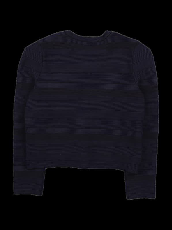 스트라이프 니트 가디건