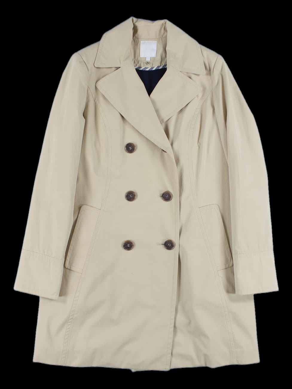 탈부착 후리스 조끼 카라 트렌치 코트