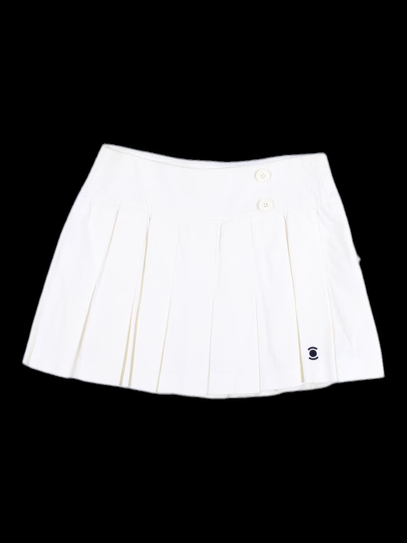 스트레치 플리츠 스커트