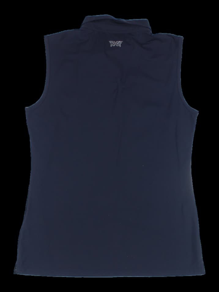 언발란스 카라 민소매 티셔츠