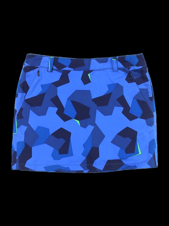 패턴 프린트 스커트