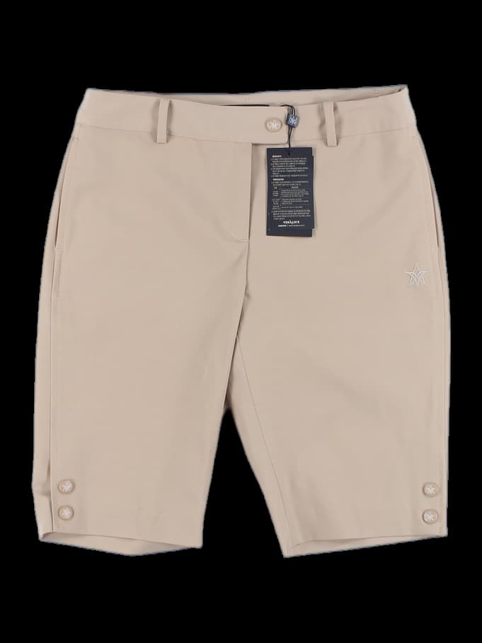 단추 포인트 반바지