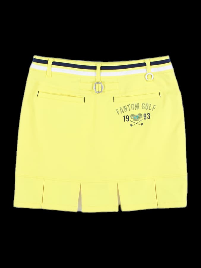 밑단 주름 스커트