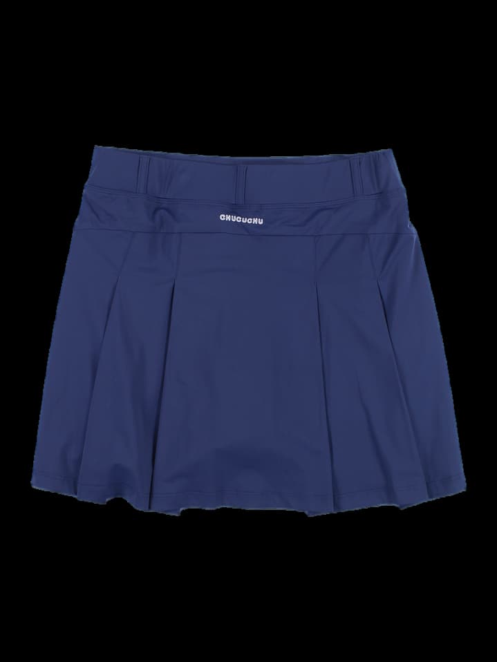 밴딩 플리츠 골프 스커트