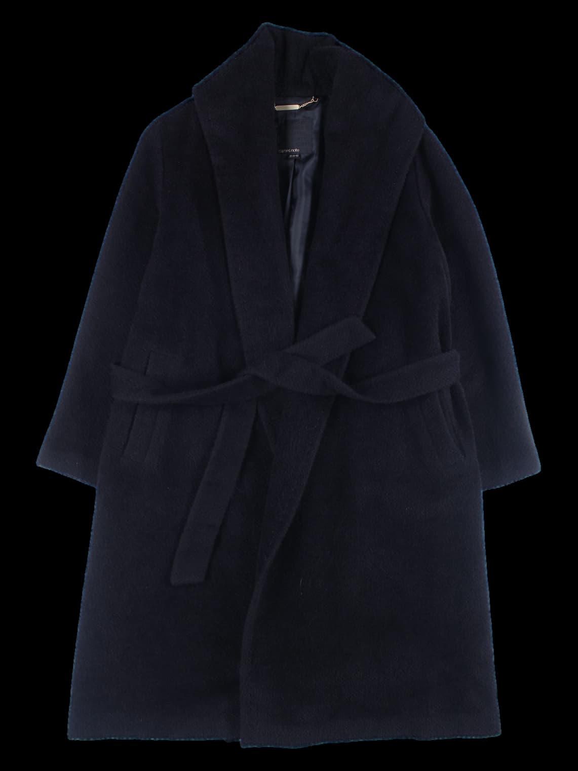 알파카 롱 코트