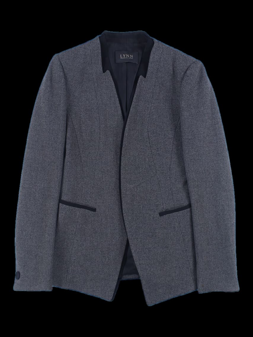 캐주얼 체크 자켓