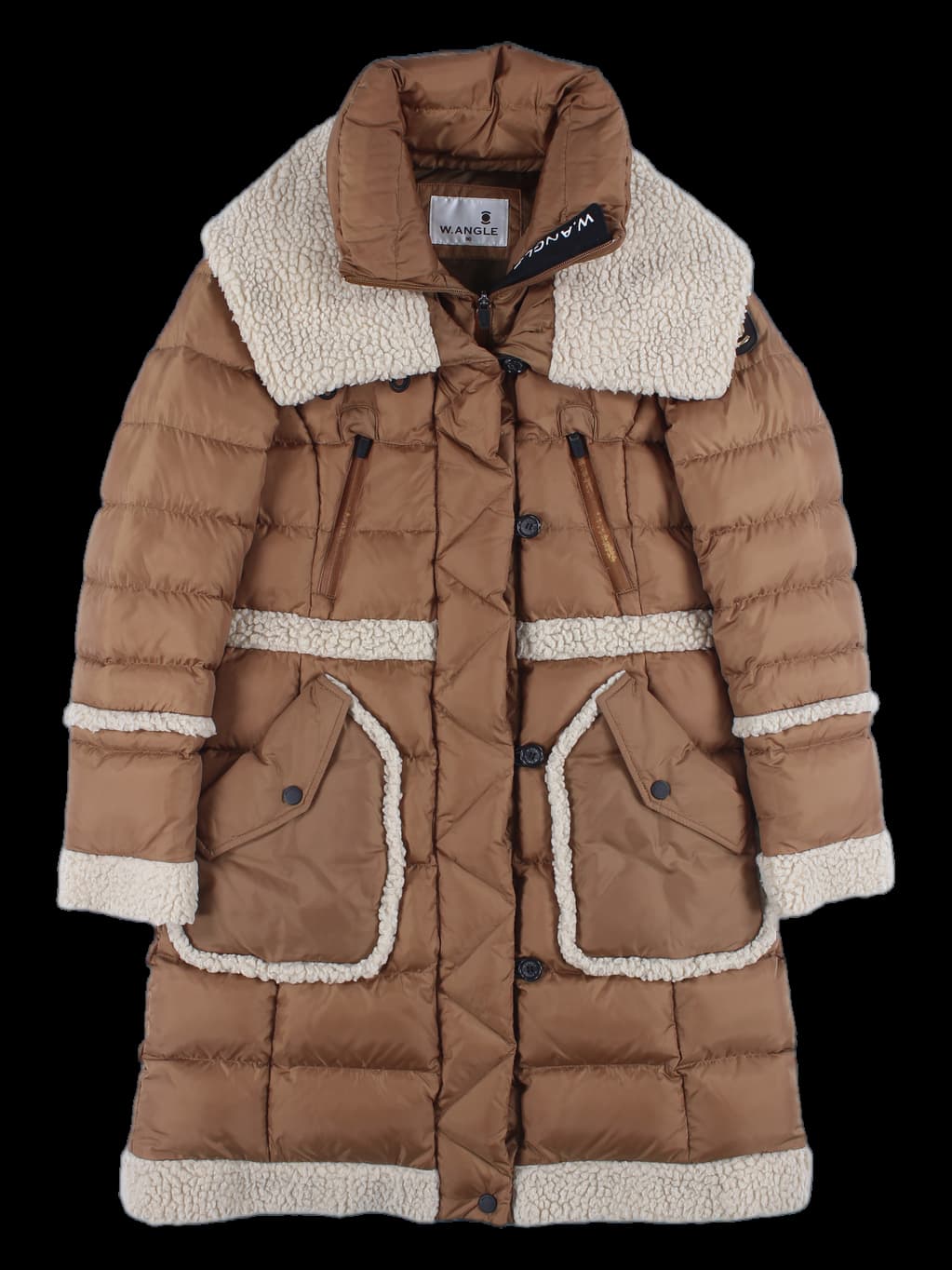 덕 다운 롱 패딩