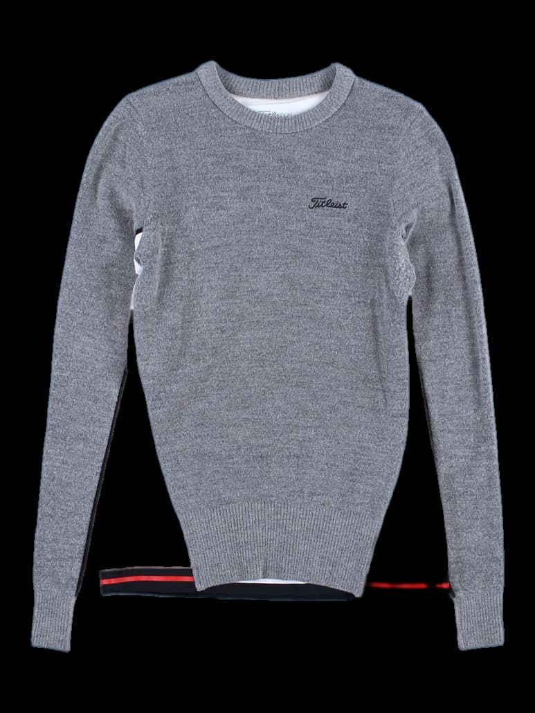 앞뒤 원단 배색 기모 니트