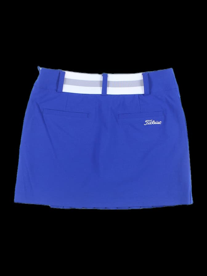 랩 주름 스커트