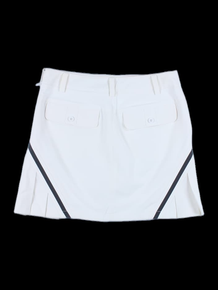 사이드 주름 스커트