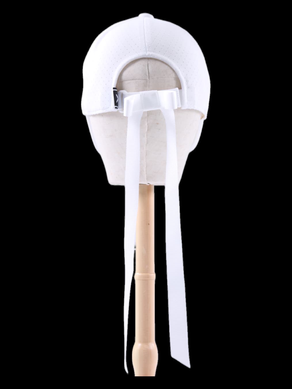 리본 포인트 캡 모자