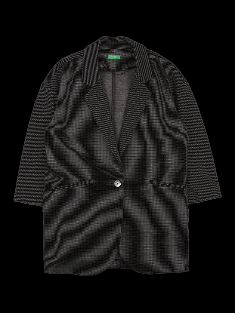 캐주얼 체크 자켓