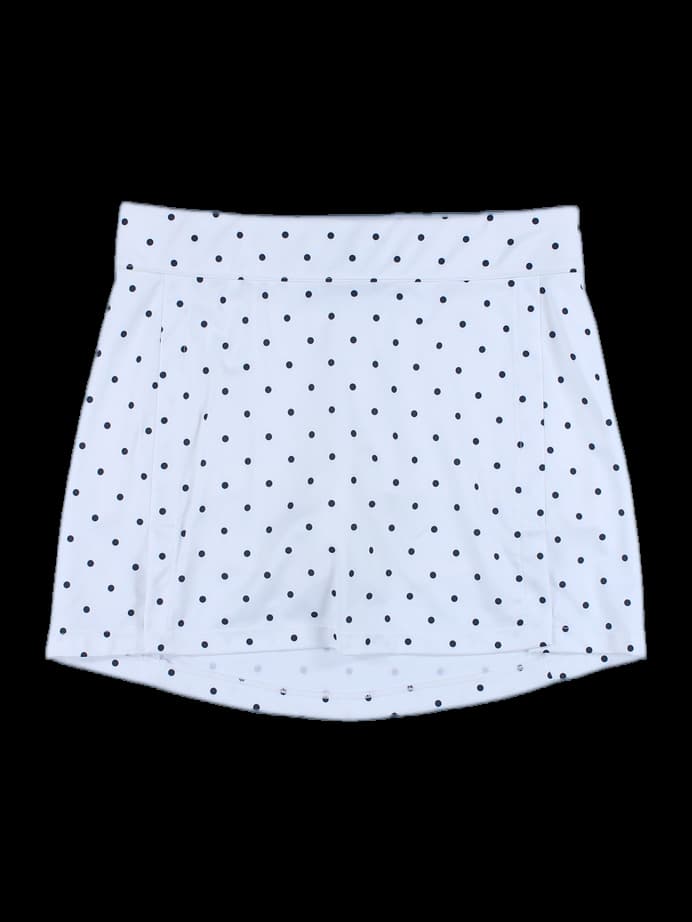 체크 골프 스커트