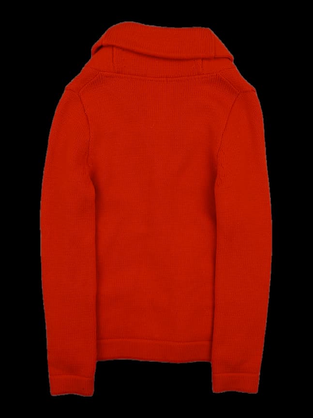 니트 브이넥 가디건