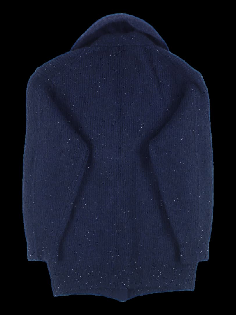 탈부착 카라 펄 가디건