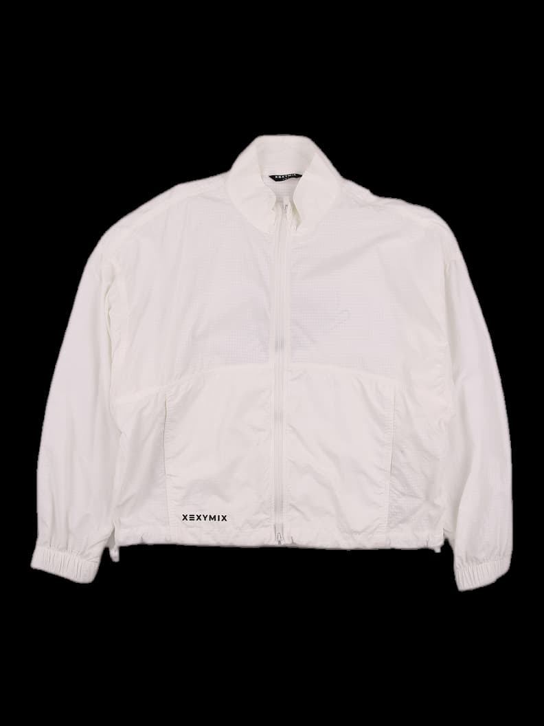 스트링 바람막이 집업