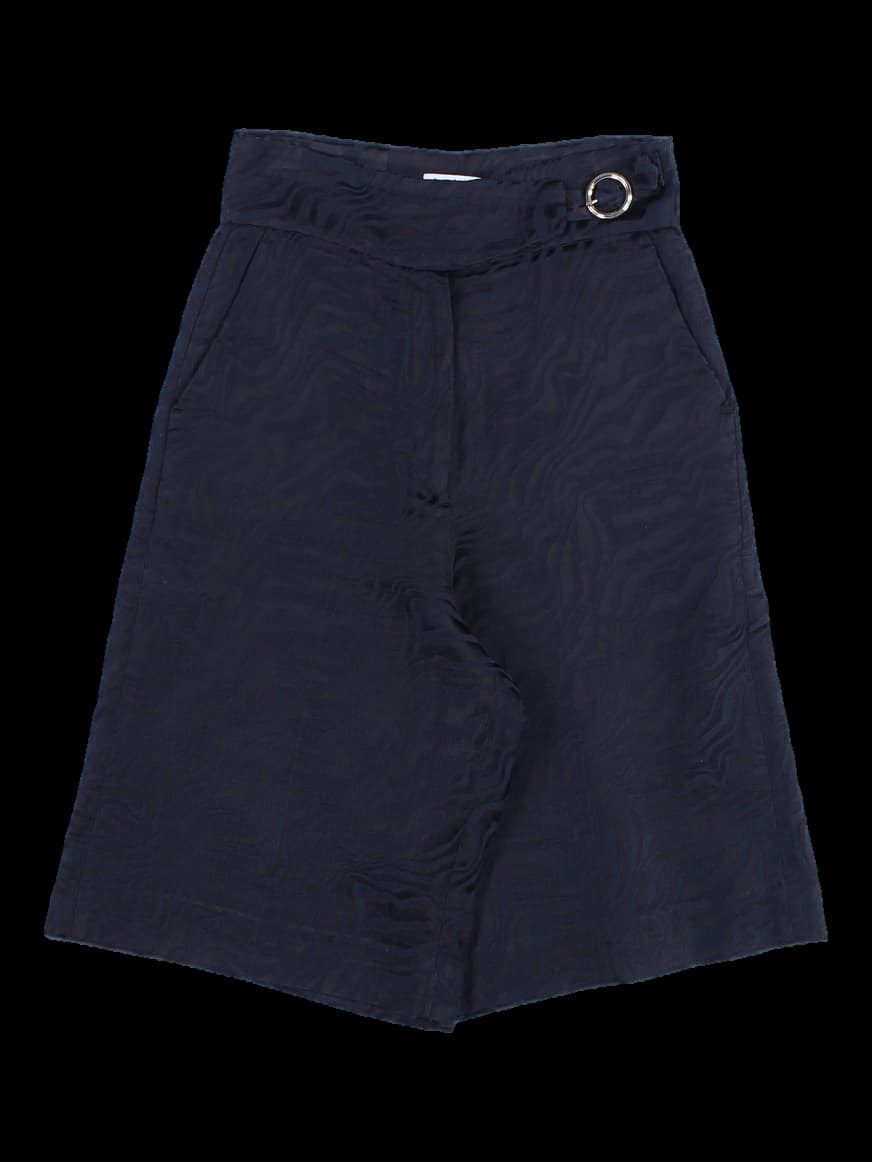 지브라 패턴 하프 팬츠