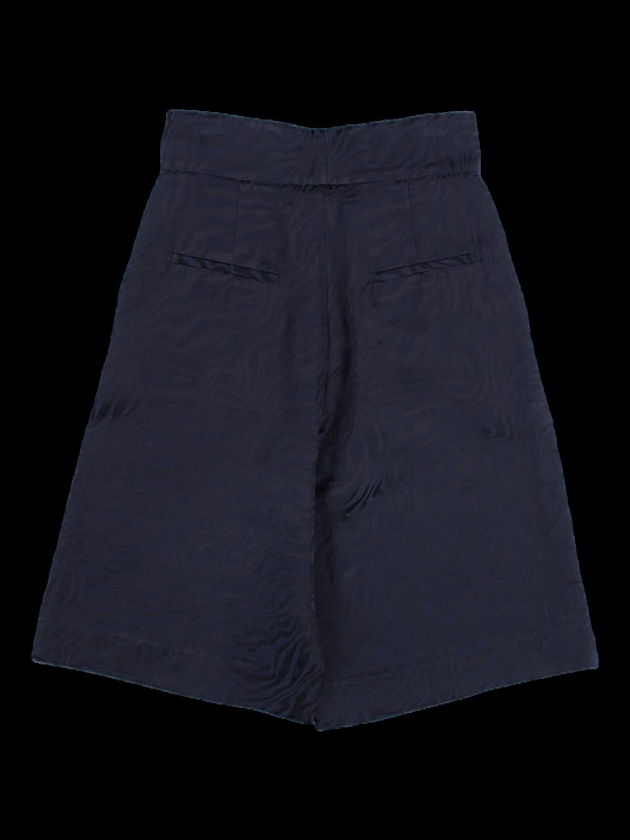 지브라 패턴 하프 팬츠