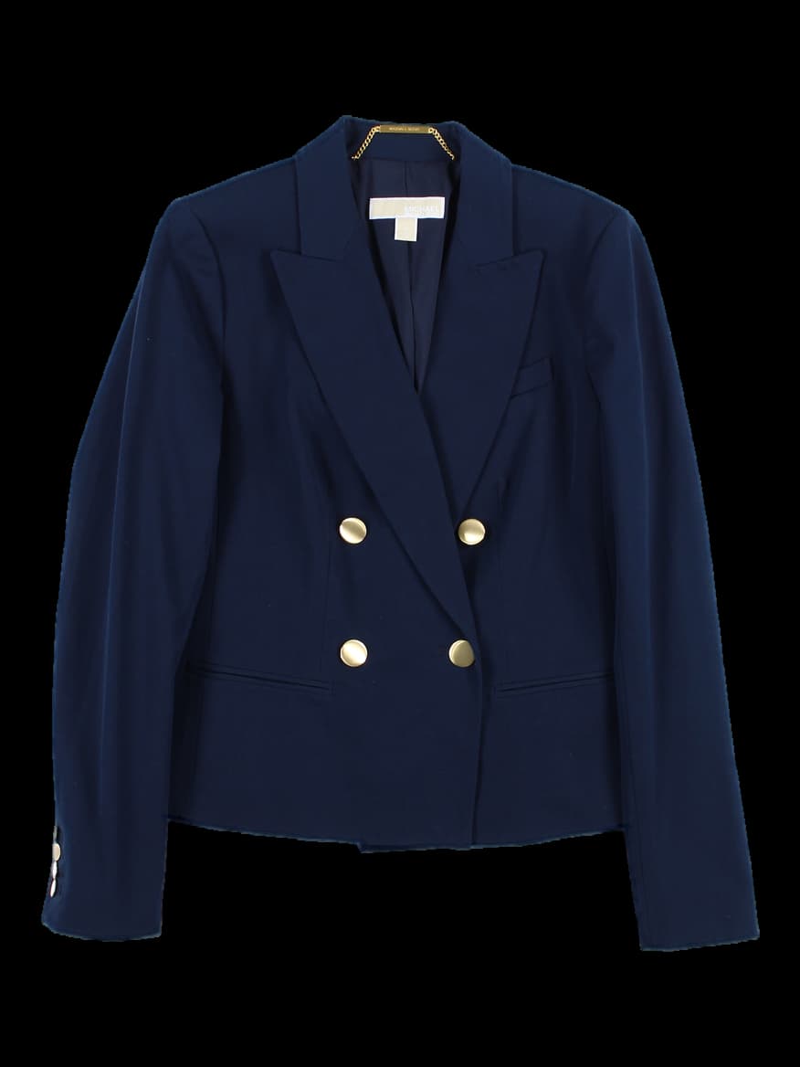 더블 버튼 카라 자켓