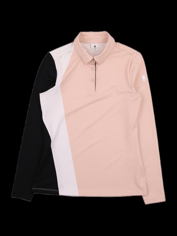 카라 긴팔 티셔츠