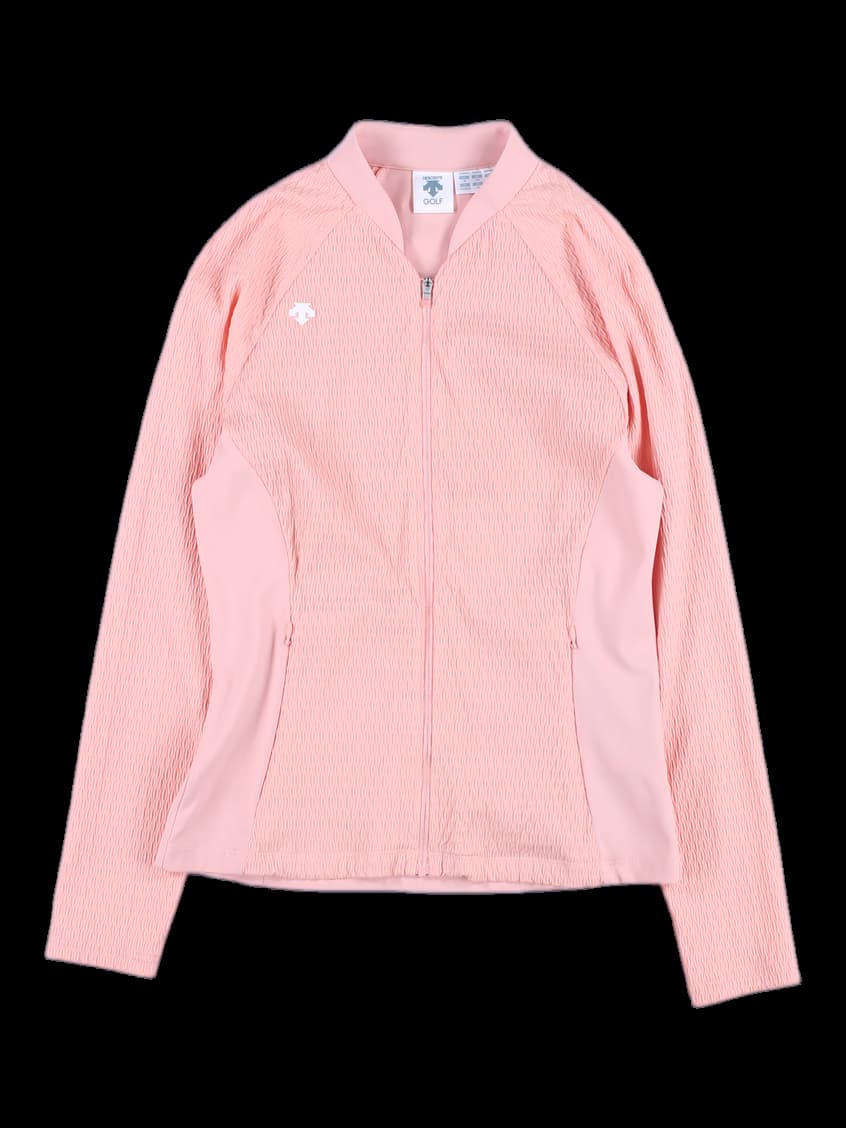 숏카라 집업 슬림 점퍼