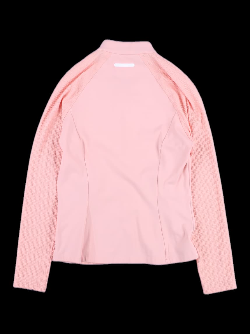 숏카라 집업 슬림 점퍼