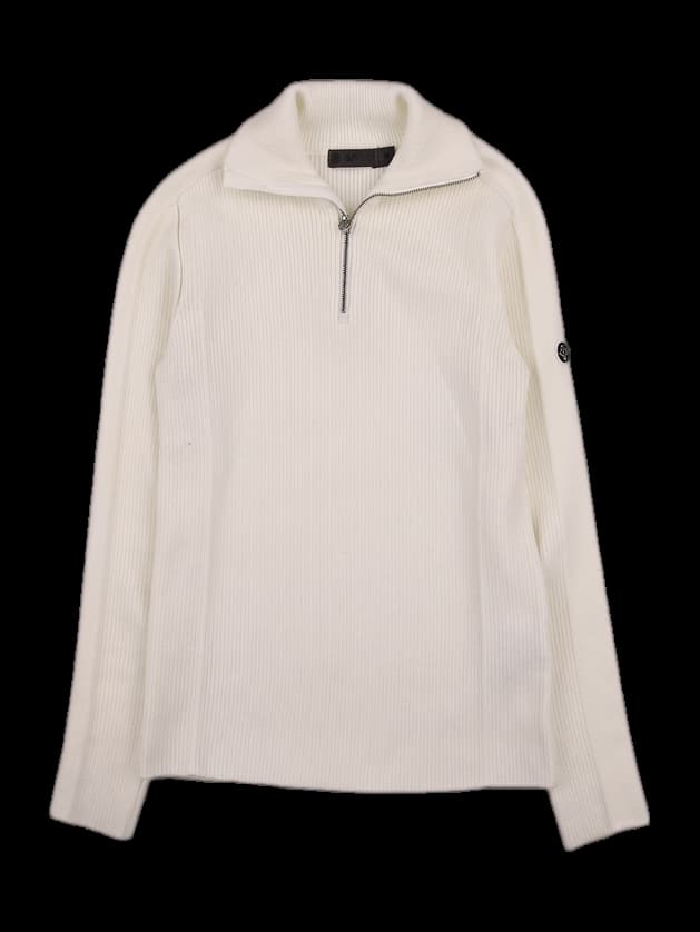 지퍼넥 니트 스웨터