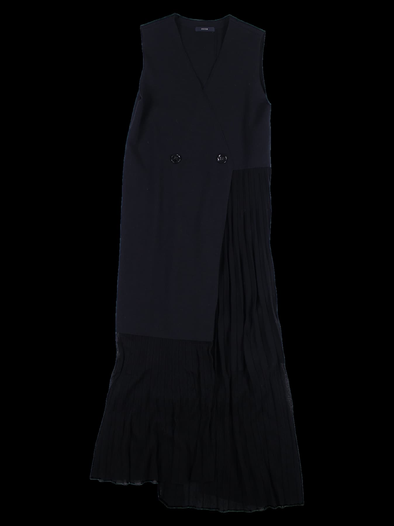 민소매 니트 롱 원피스