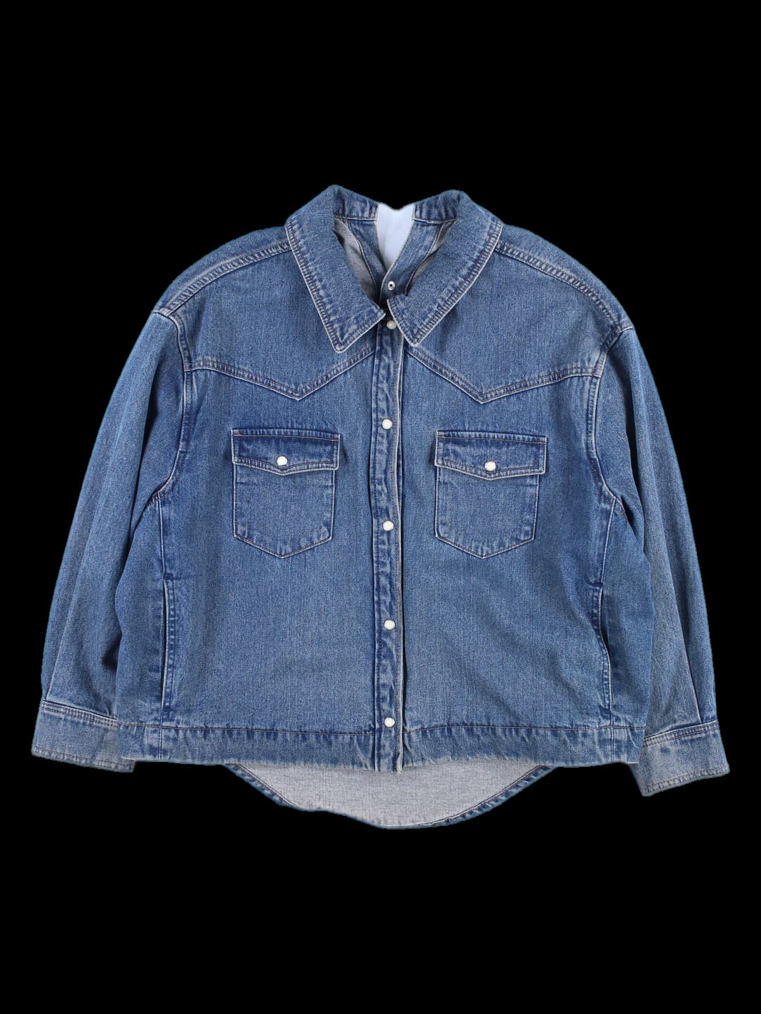 더블 포켓 데님 자켓