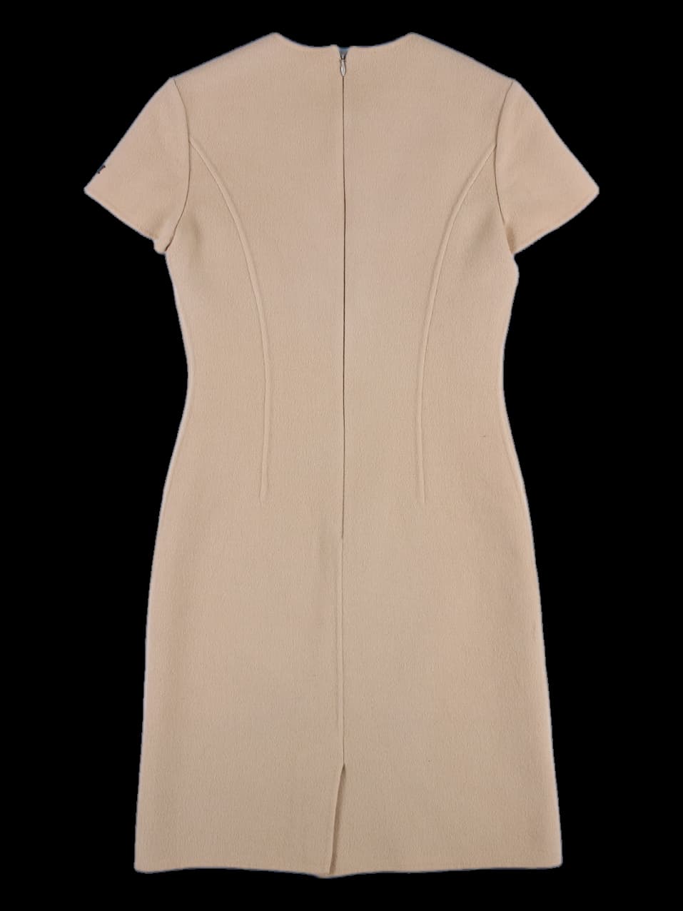 반팔 모직 슬림핏 원피스