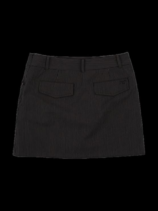 스트라이프 미니 스커트