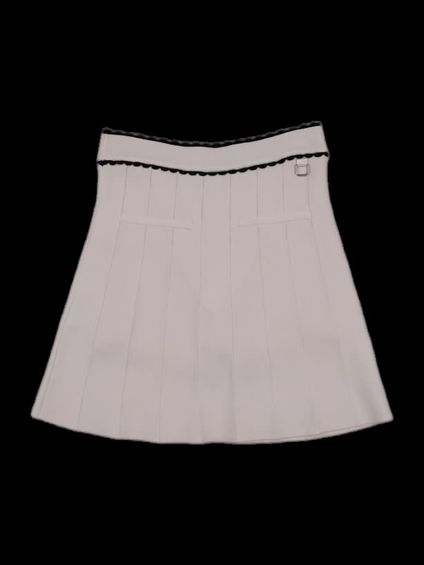 밴딩 니트 스커트