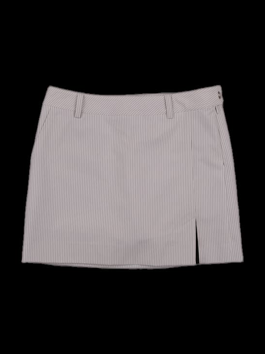 스트레치 스트라이프 스커트