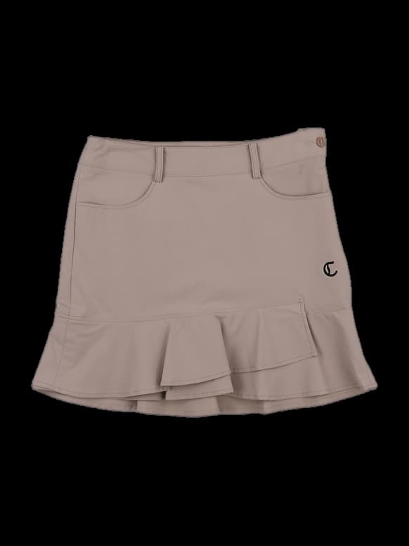 스트레치 프릴 스커트