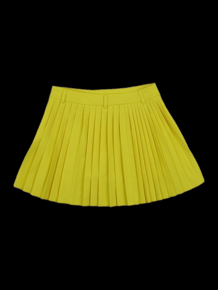 스트레치 플리츠 스커트