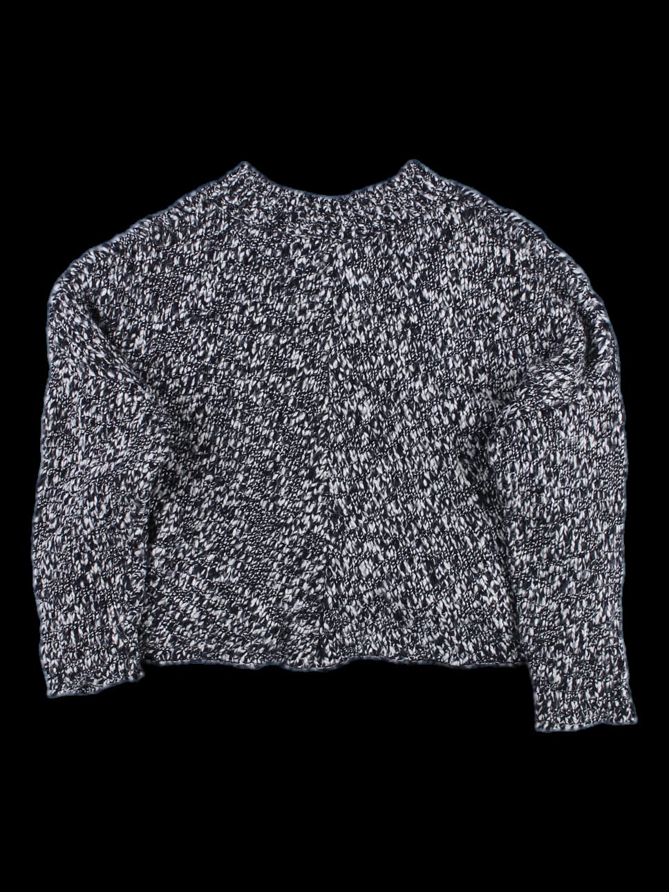 여성 반목 긴팔 니트