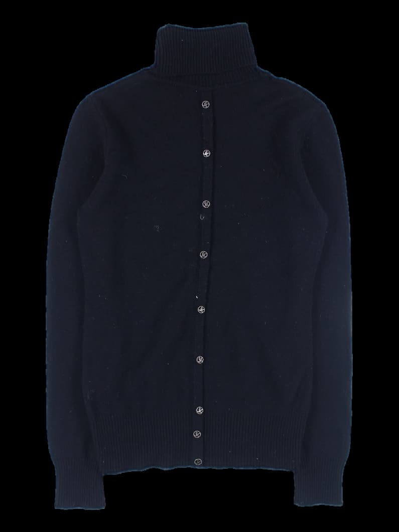 하이넥 긴팔 니트티