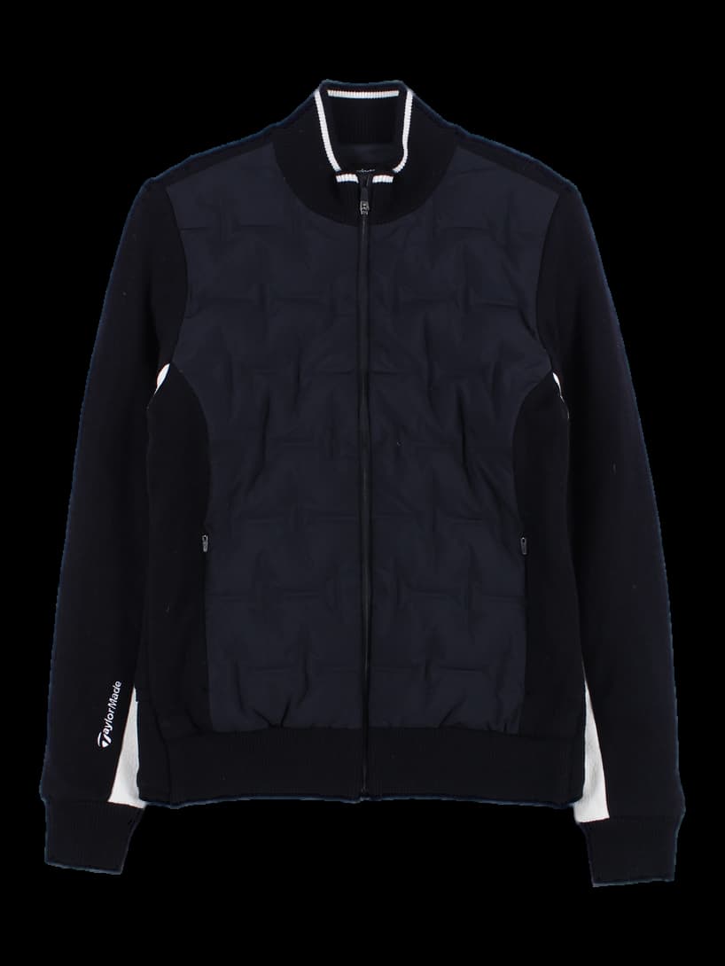 니트 패딩 집업