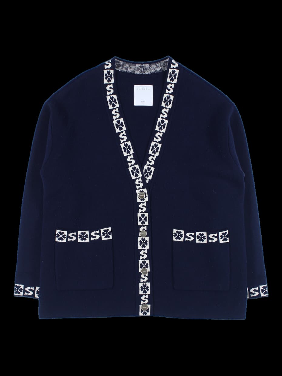 여성 니트 가디건