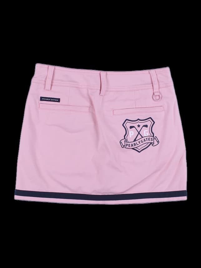 면 골프 스커트